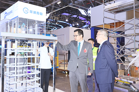 ◎ 第十六屆國際基建論壇將有多個基建亮點展品,展示「中國建造」的非凡實力。