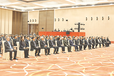 ◎ 「為了民族解放與世界和平-紀念中國人民抗日戰爭暨世界反法西斯戰爭勝利八十周年主題展覽」開幕式在中國與葡語國家商貿合作服務平台綜合體舉行。