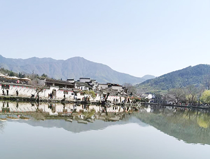 宏村的美麗景致
