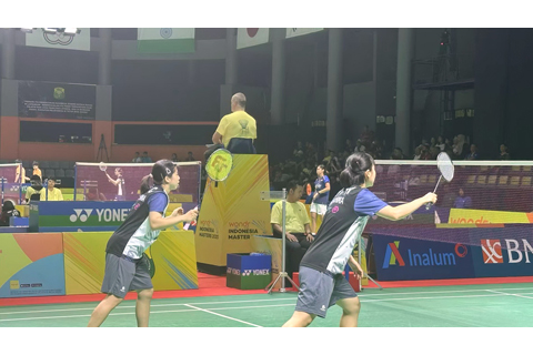 ◎ 澳門女雙選手日前在印尼作賽。