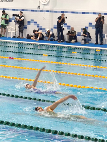 ◎ 黃婉柔參戰亞青運二百仰。