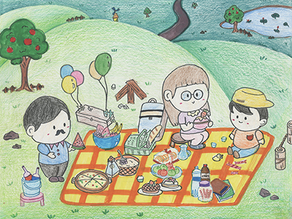 野餐 菜農子弟學校 六年級 賴悅朗