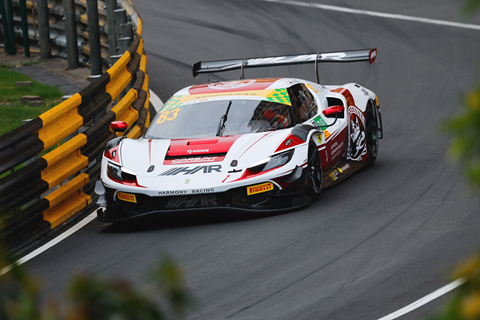 ◎ 傳奧的隊友葉一飛之83號以兩秒半之差受挫居次位。