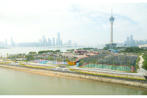 ◎ 南岸海濱綠廊二期一區靠近嘉樂庇總督大橋沿海位置。