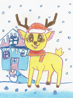 梅花鹿 聖家學校 三年級 樊曉琳