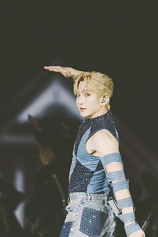 ◎ 盧瀚霆繼續在亞博館獻唱。