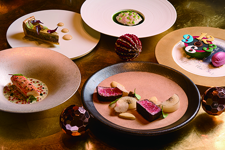 ◎ 永利扒房新年晚宴。