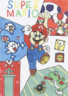 馬里奧 廣大中學 六年級 王佳穎