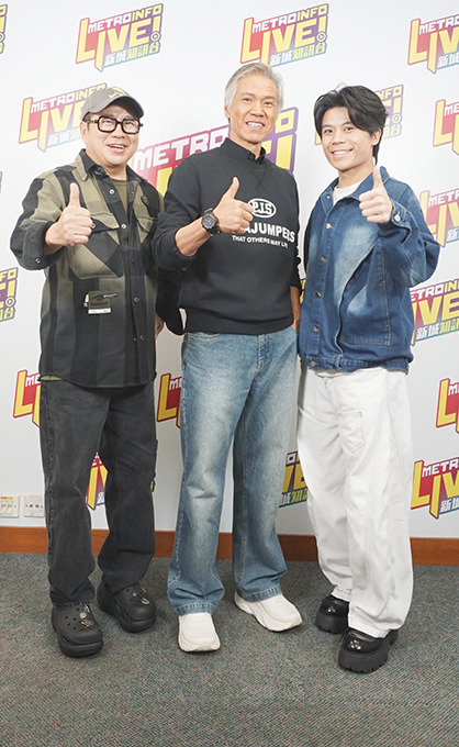 ◎ 林嘉華接受新城訪問。