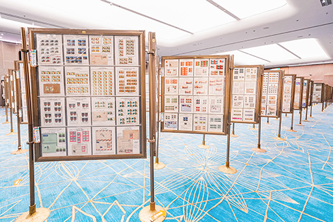 ◎ 逾一千框珍郵供瀏覽。