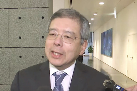 ◎ 獲授金蓮花榮譽勳章的前運輸工務司司長羅立文直言,心情高興。