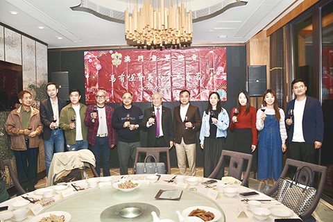 ◎ 澳門童軍總會舉行馬有恆會長丙午年春茗聯歡。