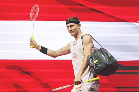 ◎ 一代羽球王安賽龍因傷退役。(世界羽聯圖)