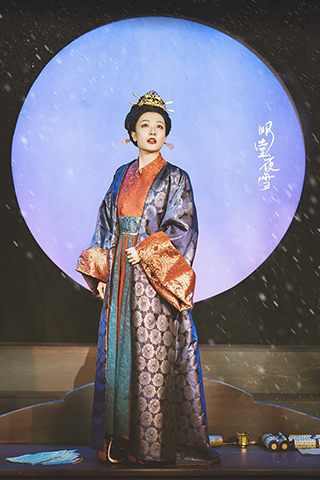 ◎ 《明堂夜雪》。