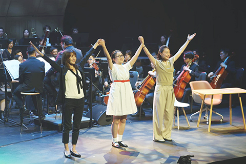 ◎ 以學生情緒病為主題之音樂劇《寂寞夜晚》,獲得好評。