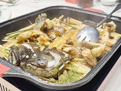 ◎ 香茅焗魚,香氣四溢。