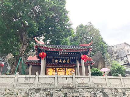 眺望沙梨頭土地廟
