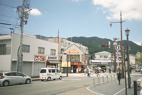 太宰府車站廣場一側